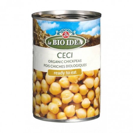 GRAO DE BICO COZIDO LA BIO IDEIA 400 GRS