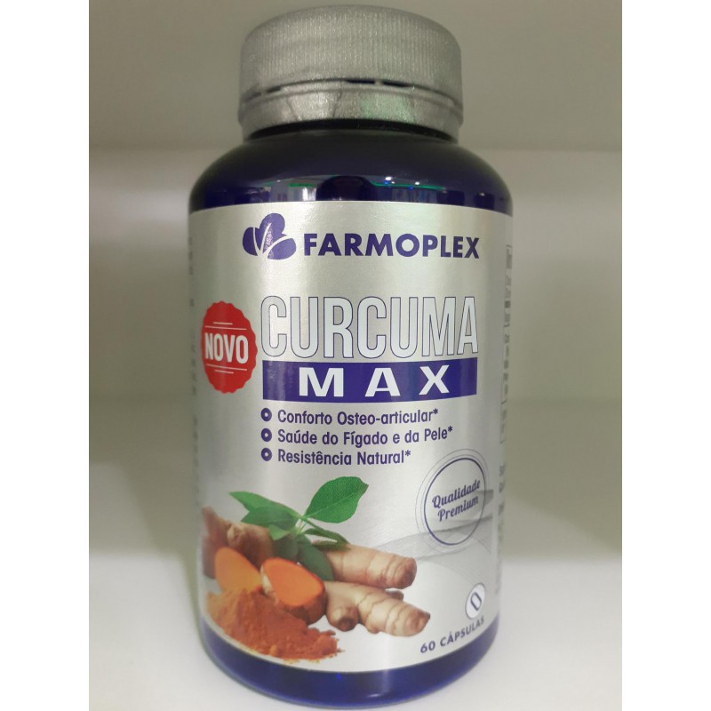 CURCUMA MAX 60 CAPSULAS FARMOPLEX