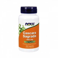Cáscara sagrada 450 mg 100 cápsulas  Now