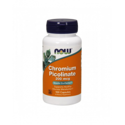 Now Foods Chromium Picolinate 200mcg 100 caps
