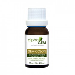GEM COLLI CX 19 CONFORTO INTESTINAL 15 ML COLON COMPLEXO ALPHAGEM 