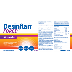DESINFLAN FORCE RX 30 AMP  FARMODIETICA