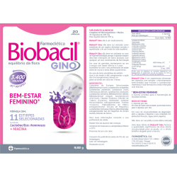 BIOBACIL GINO 60 CAPS FARMODIETICA