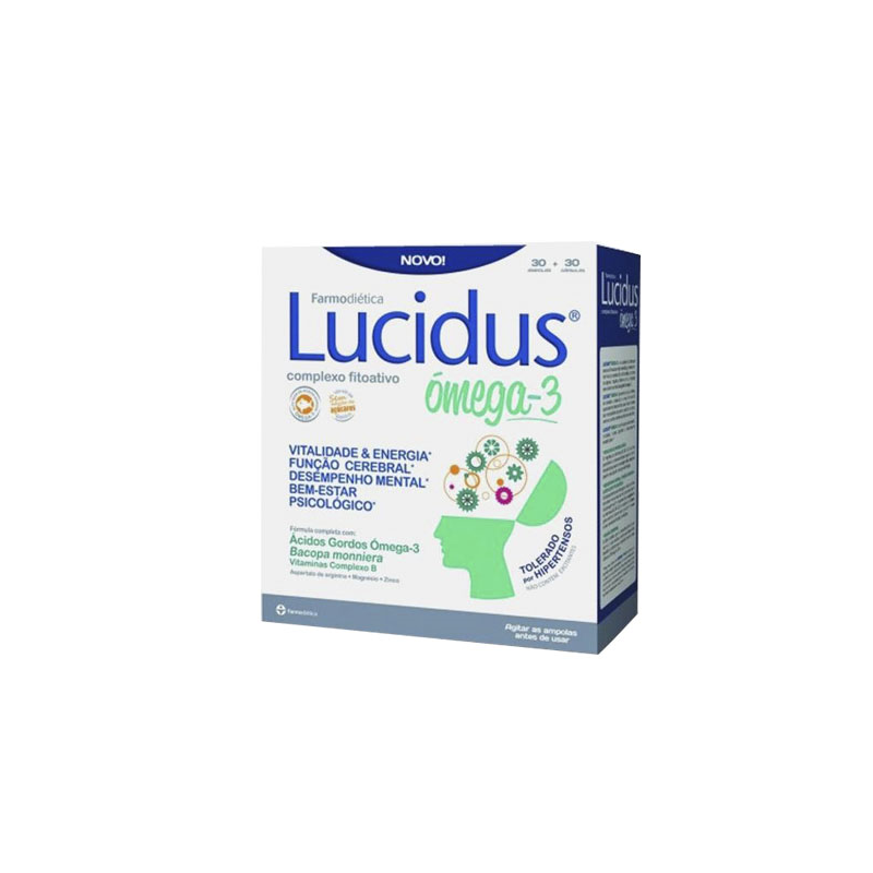 LUCIDUS ÓMEGA 3 - FUSION PACK  30 AMPOLAS + 30 CÁPSULAS