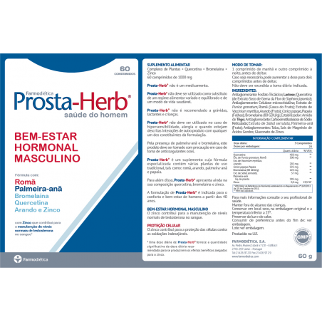 PROSTA HERB 60 COMP FARMODIETICA