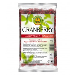 BAGAS DE CRANBERRY DESIDRATADO 125 G CEM PORCENTO