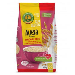 SEM GLÚTEN FLOCOS AVEIA 400 GRS CEM PORCENTO