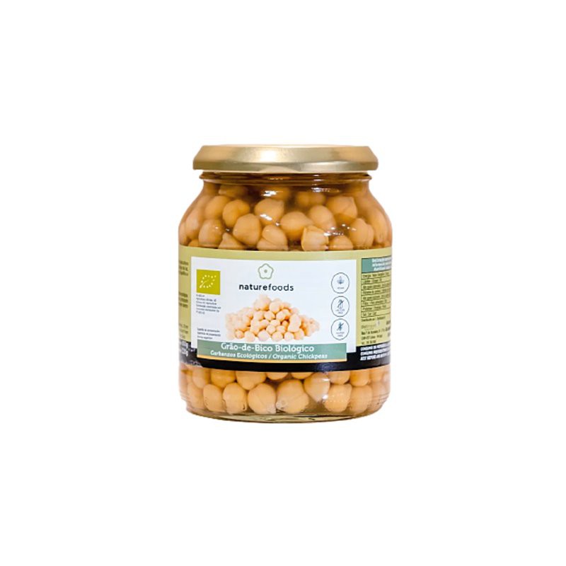 GRÃO DE BICO COZIDO BIO