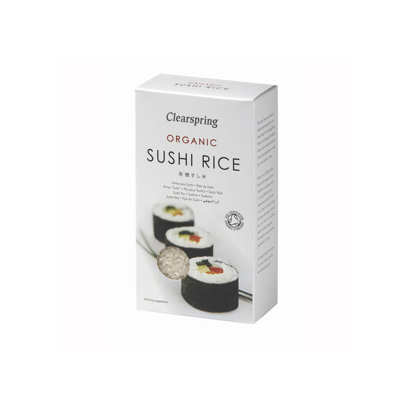 ARROZ SUSHI BIO 500 G CLEARSPRING