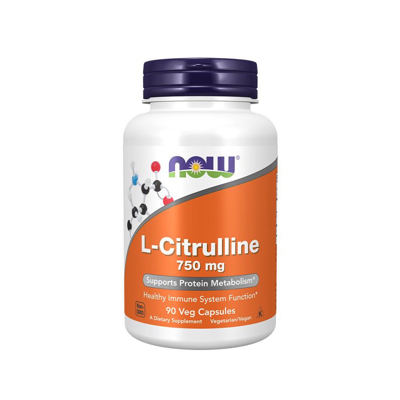 L CITRULLINE 750 MG 90 V CAPS  NOW