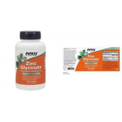 ZINC GLYCINATE 30 MG 120 SOFTGELS NOW