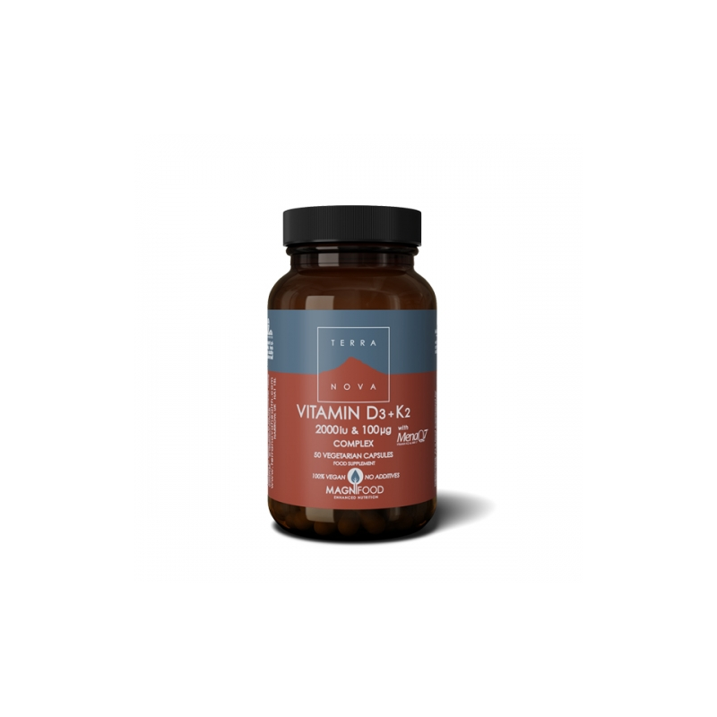 VITAMIN D3 + K2 1200 UI E 100 MCG 50 CAPS