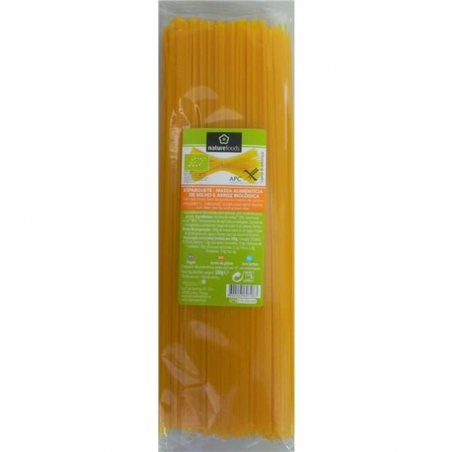 NATURFOODS MASSA BIO SG ESPARGUETE MILHO ARROZ 500 G