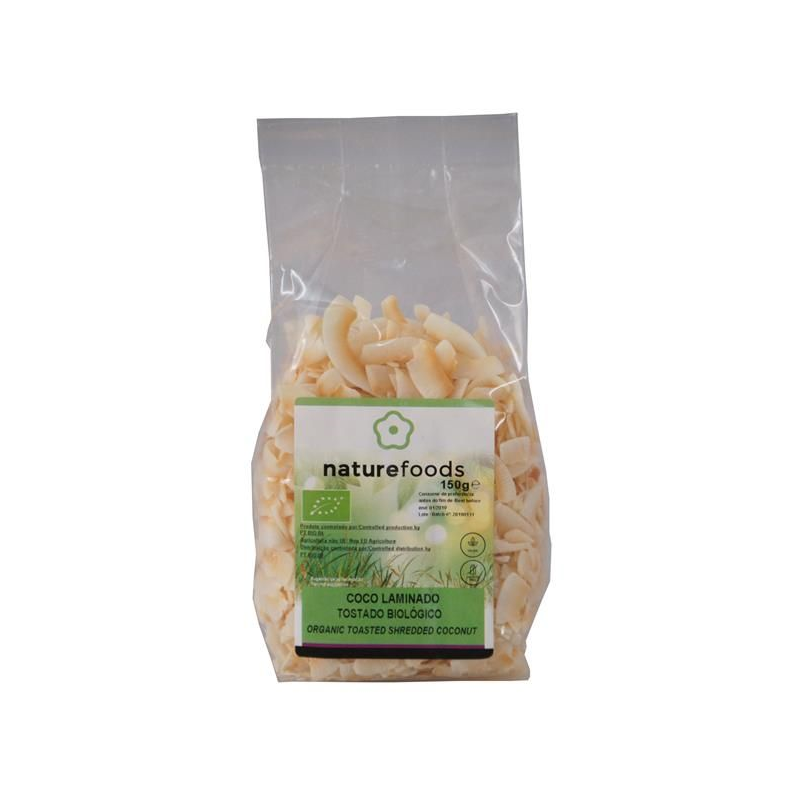 NATUREFOODS COCO LAMINADO TOSTADO BIO 150 G 