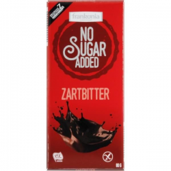 FRANKONIA NO SUGAR ADDED CHOCOLATE PRETO SG 80 G
