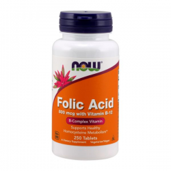 FOLIC ACID 800 MCG 250 COMPRIMIDOS NOW