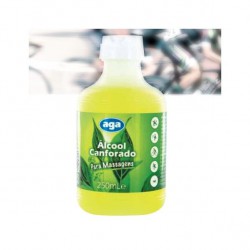 ALCOOL CANFORADO FRASCO 250 ML AGA