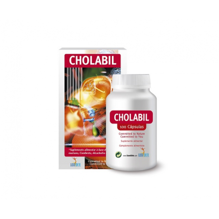 CHOLABIL 100 CAPSULAS LUSODIETE FÍGADO E VISÍCULA