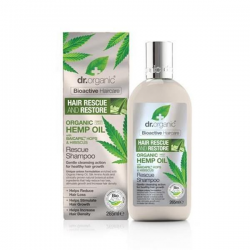 CHAMPÔ REPARADOR ÓLEO DE CÂNHAMO BIO 265 ML DR ORGANIC