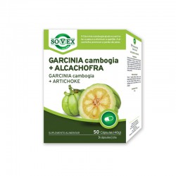 GARCINIA CAMBOGIA COM ALCACHOFRA 50 CAPS SOVEX
