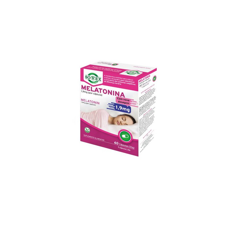 MELATONINA1.9 MG 60 CAPS SOVEX