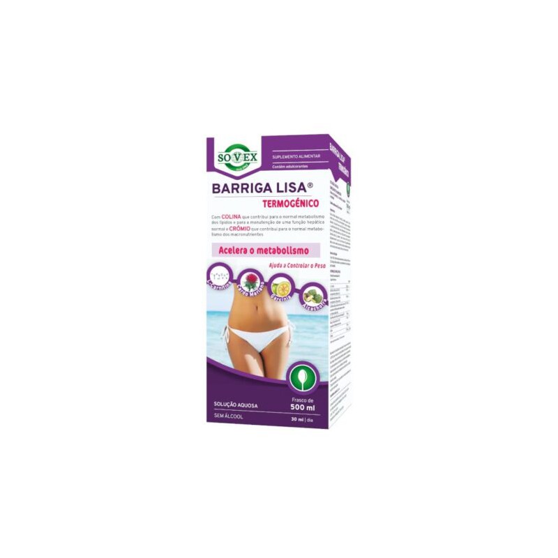 BARRIGA LISA TERMOGENICO 500 ML SOVEX