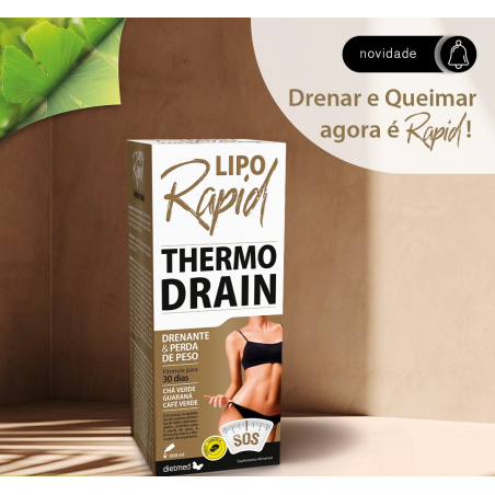 LIPO RAPID THERMO DRAIN  600ML DIETMED