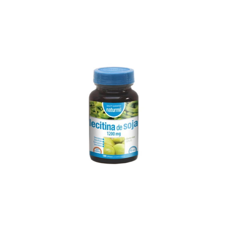 LECITINA SOJA 1200 MG 180 CAPSULAS NATURMIL DIETMED