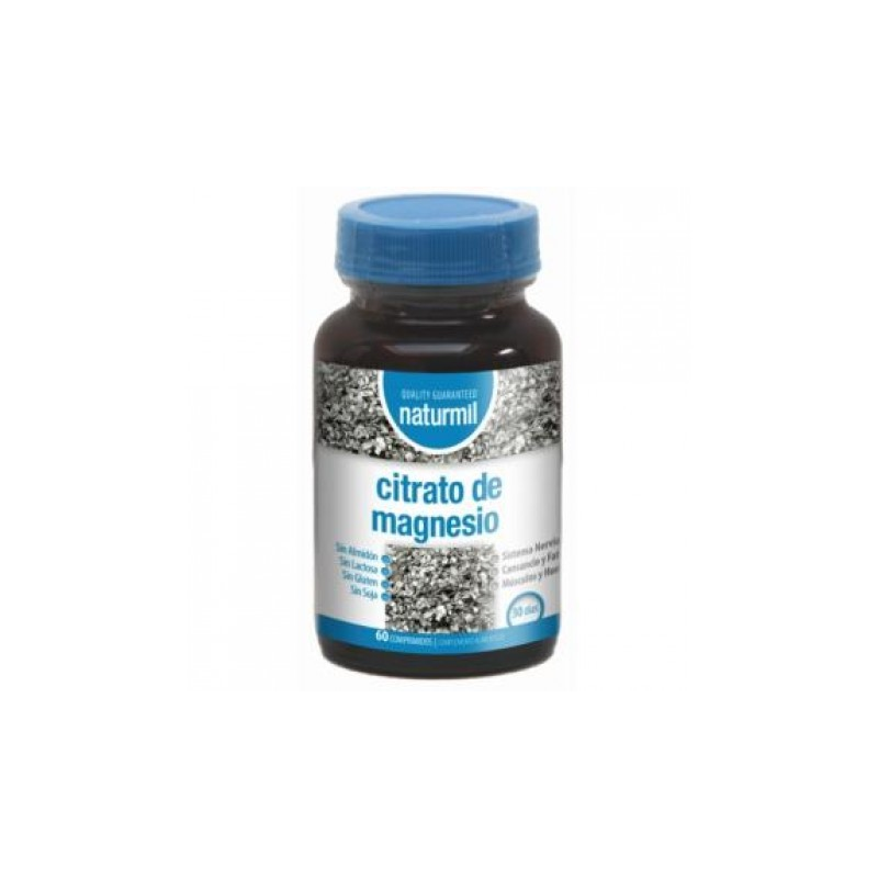 CITRATO DE MAGNESIO 200 MG 60 COMP NATURMIL