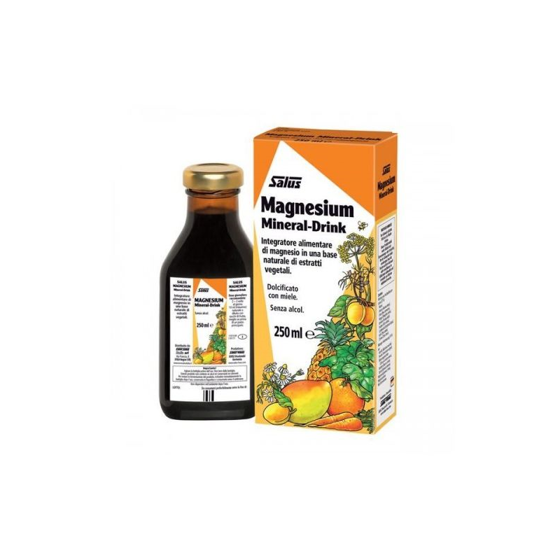 MAGNÉSIO MINERAL DRINK  250 ML  SALUS XAROPE