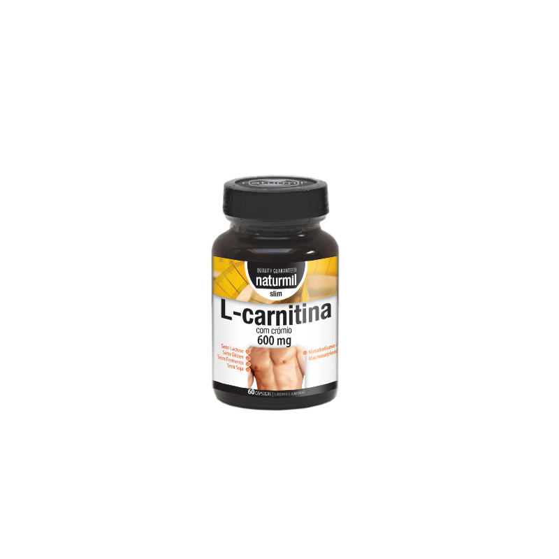 L CARNITINA SLIM 600 MG NATURMIL 60 CAPS DIETMED