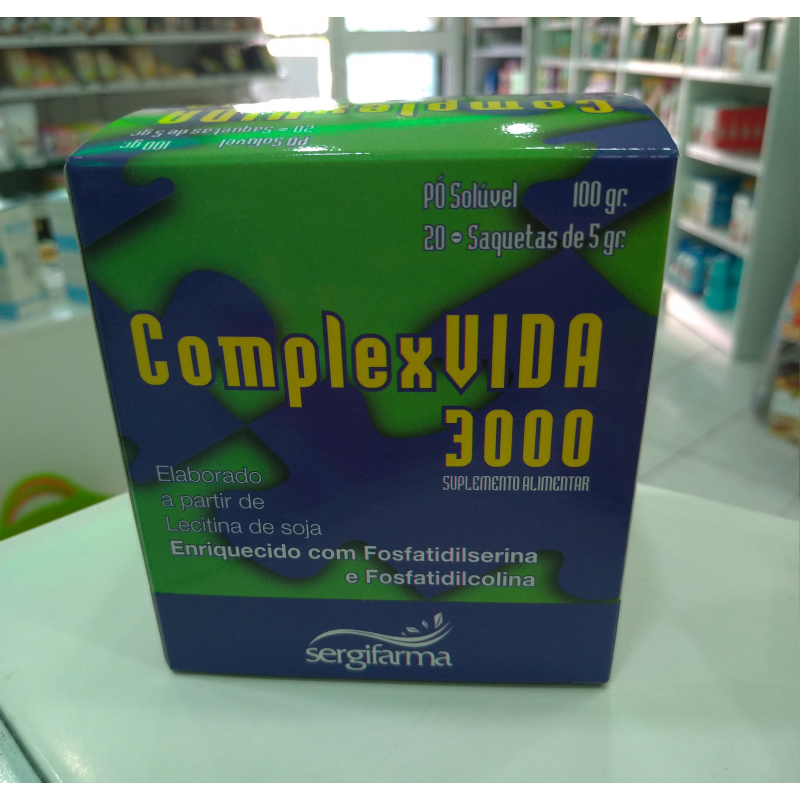 COMPLEX VIDA 3000 20 SAQUETAS 