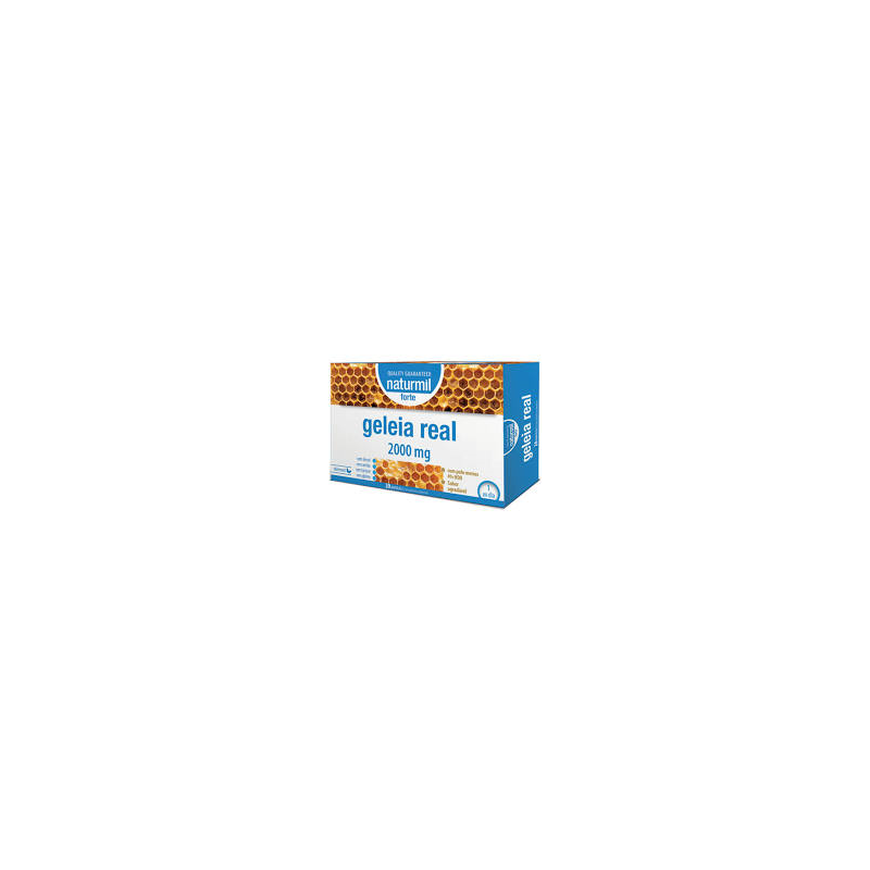 GELEIA REAL FORTE 2000 MG 20 AMPOLAS 2000 MG NATURMIL DIETMED