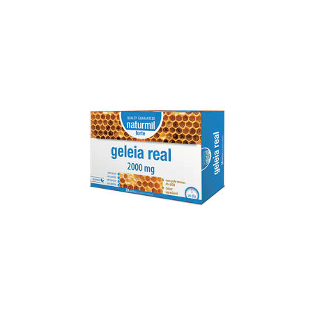 GELEIA REAL FORTE 2000 MG 20 AMPOLAS 2000 MG NATURMIL DIETMED