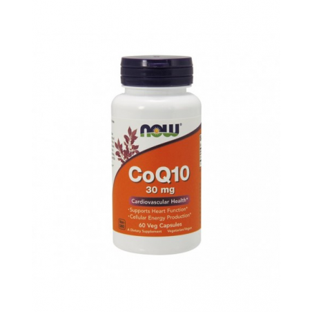CO-ENZYME Q10 30 MG 60 CÁPSULAS VEGETAIS  NOW
