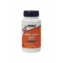ALPHA LIPOIC ACID 100MG  60 CÁPSULAS  NOW