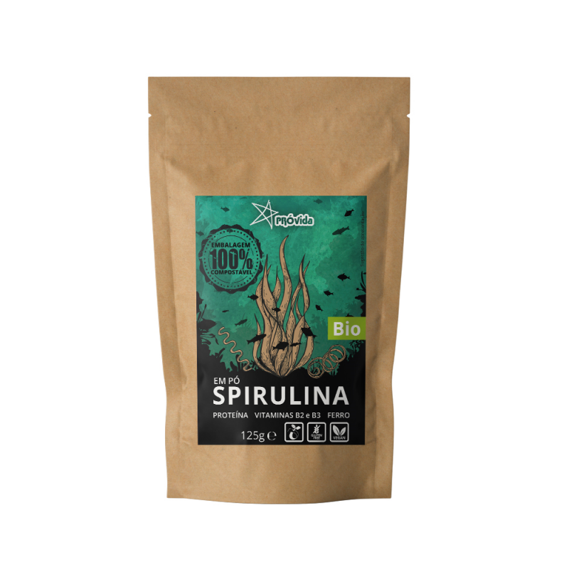SPIRULINA EM PÓ BIO 125 G PROVIDA
