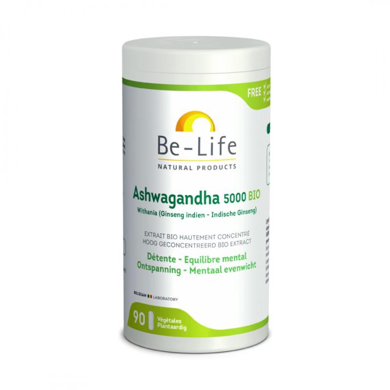 ASHWAGANDHA 5000 BIO 90 CAPSULAS BE LIFE