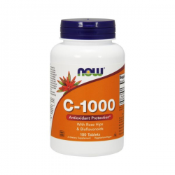 VITAMINA C 1000 RH 100 COMP COM BIOFLAVONOIDES NOW