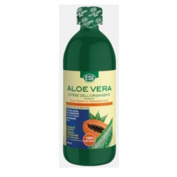 ALOE VERA JUICE COM PAPAIA FERMENTADA E SABUGUEIRO 500 ML ESI