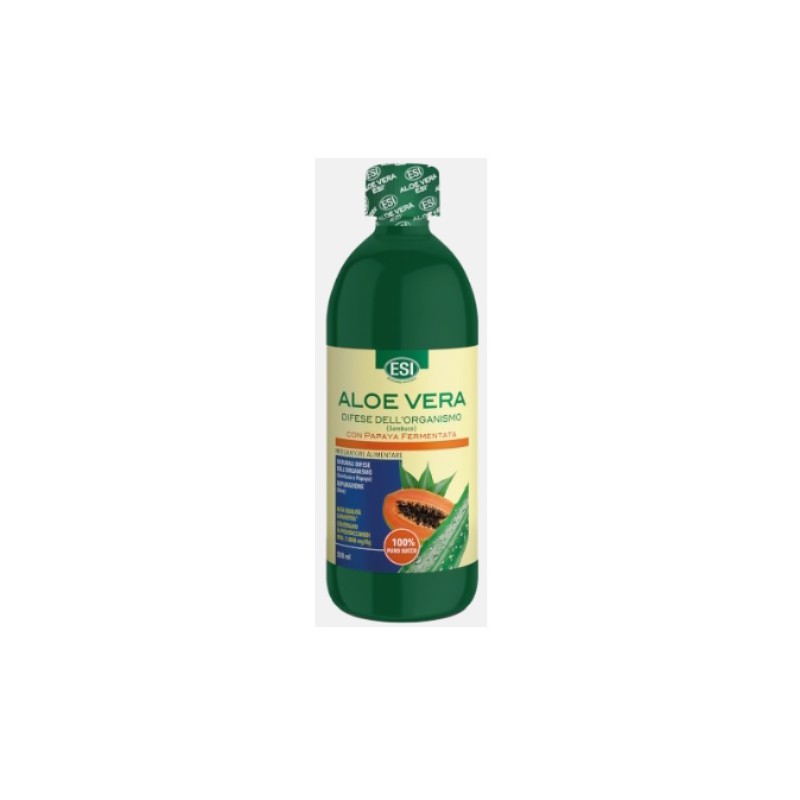 ALOE VERA JUICE COM PAPAIA FERMENTADA E SABUGUEIRO 500 ML ESI