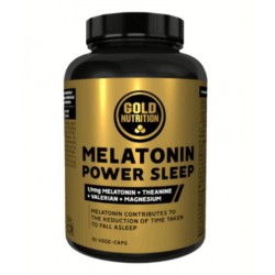 MELATONINA POWER SLEEP 30 VEGECAPS  ECO-NUTRACEUTICOS GOLD NUTRITION