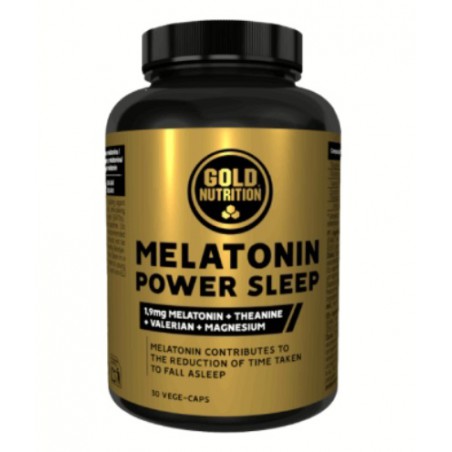 MELATONINA POWER SLEEP 30 VEGECAPS  ECO-NUTRACEUTICOS GOLD NUTRITION