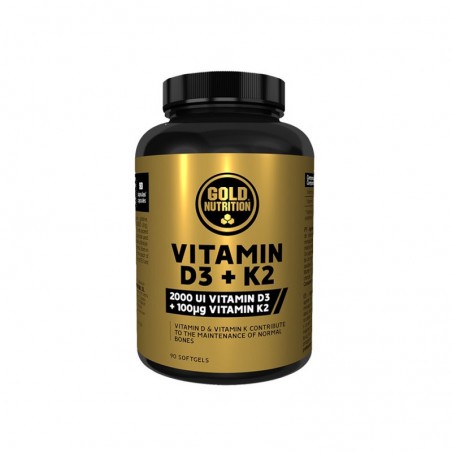 VITAMINA D3 + K2 90 COMP GOLD NUTRITION