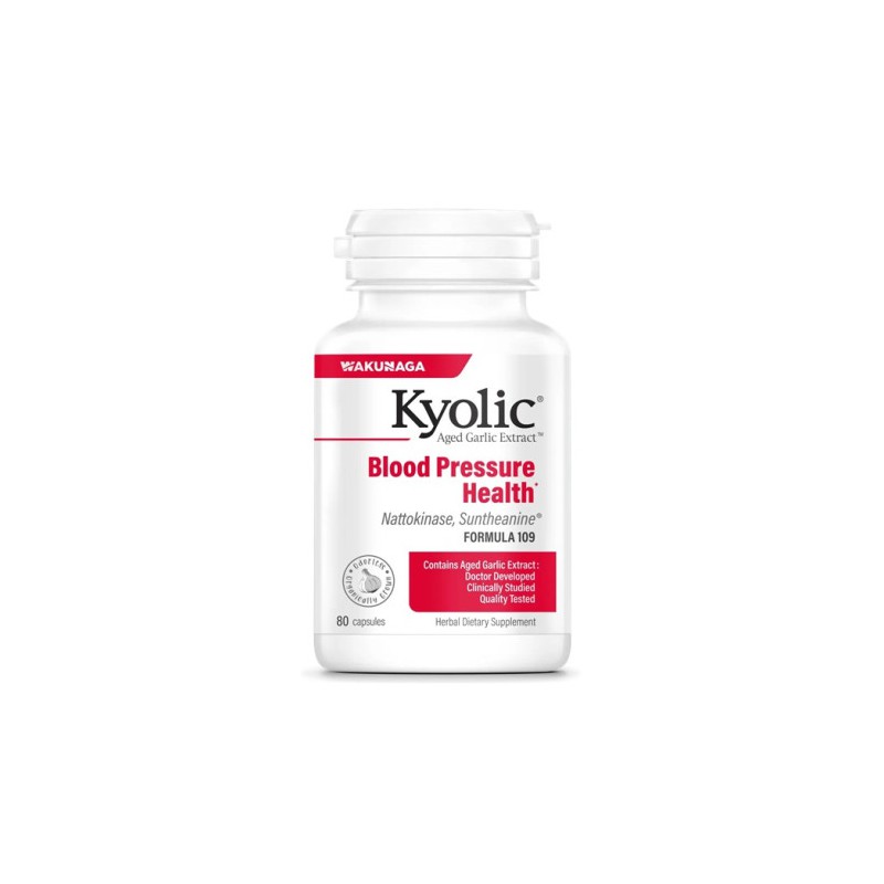 FORMULA 109 BOOLD PRESSURE HEALTH 80 CAPS KYOLIC