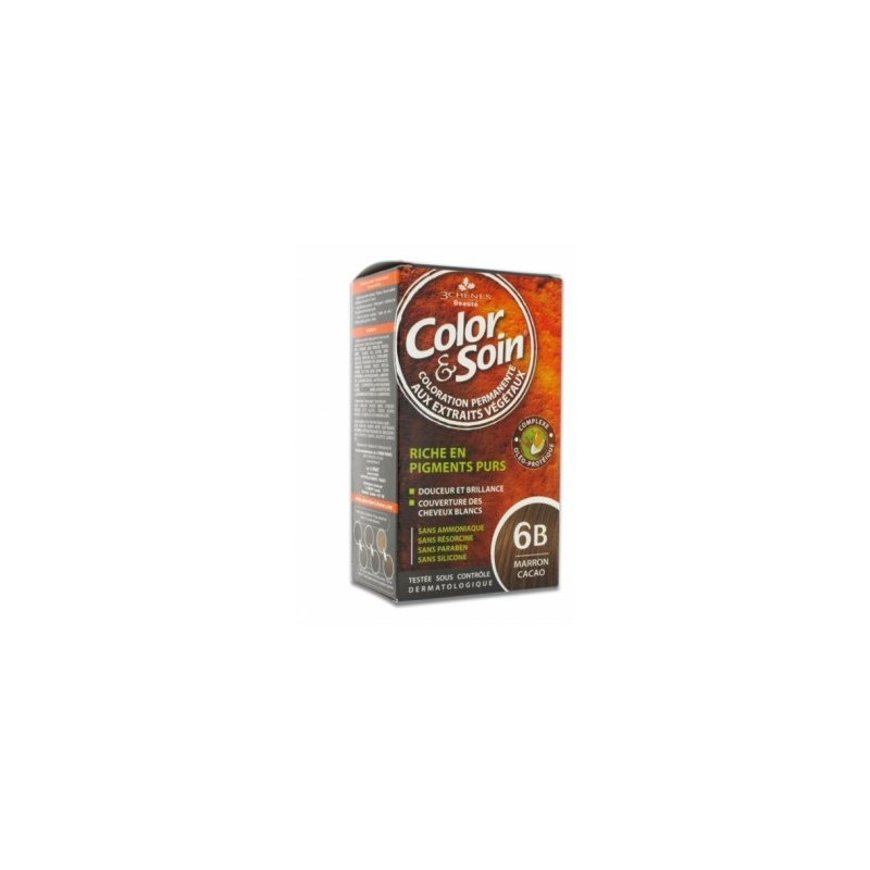 3Chenês Color & Care Coloração 6B Marron Cacao 135ml