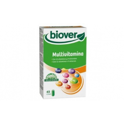 MULTIVITAMINAS (vitaminas básicas) 45 COMP BIOVER Multivitamina