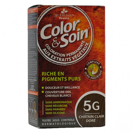 COLOR E SOIN 5G CASTANHO CLARO DOURADO