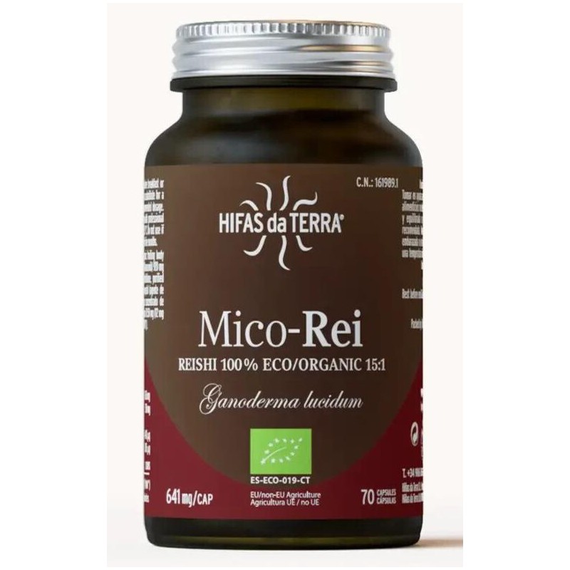 MICO REI 70 CAPSULAS HIFAS DA TERRA 