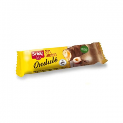 BARRA COM RECHEIO CREME AVELÃ COM CHOCOLATE SEM GLÚTEN